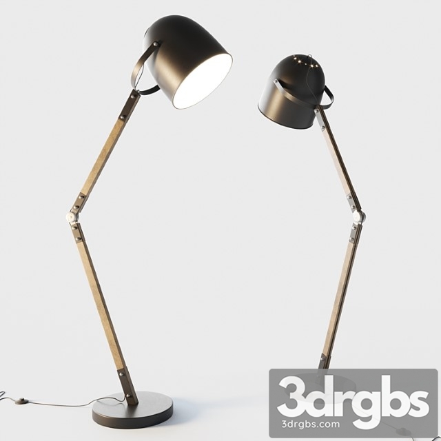 Floor Lamp Palace La Forma Ex Julia Grup 3dsmax Download - thumbnail 1