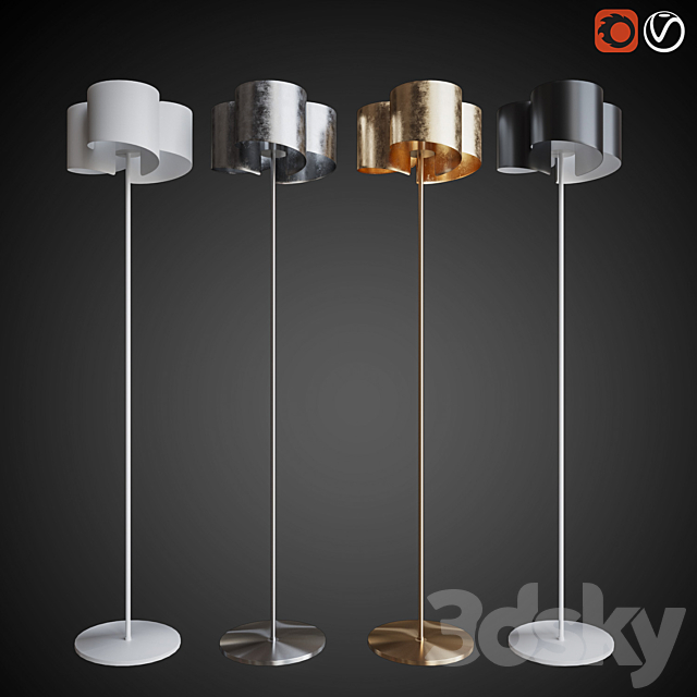 Floor lamp PITTORE 3DSMax File - thumbnail 1