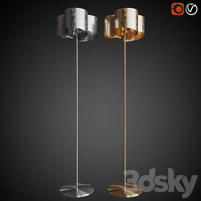 Floor lamp PITTORE 3DSMax File - thumbnail 2