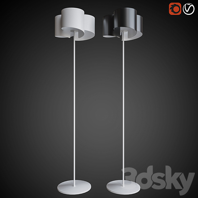 Floor lamp PITTORE 3DSMax File - thumbnail 3