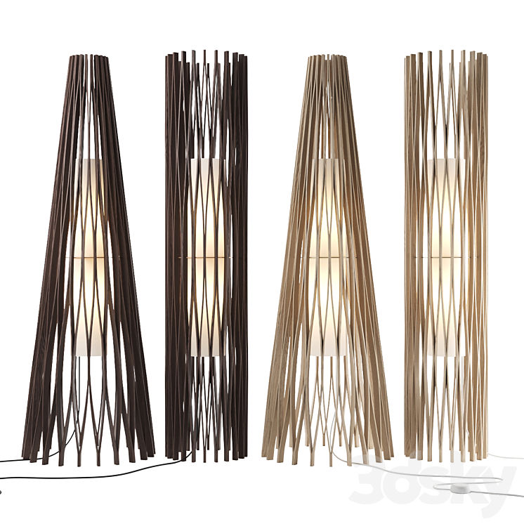 Floor lamp Rothlisberger Leuchte Plus 3DS Max - thumbnail 1