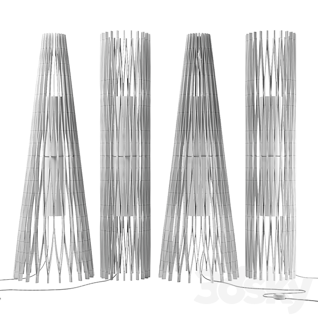 Floor lamp Rothlisberger Leuchte Plus 3DSMax File - thumbnail 3