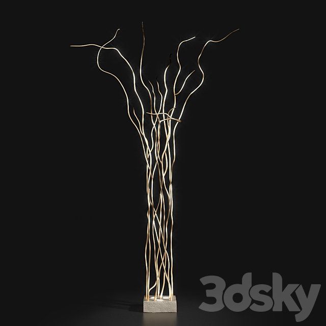 Floor lamp Serip 3DSMax File - thumbnail 1