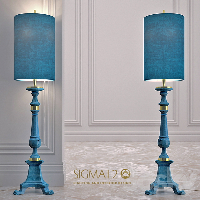 Floor lamp SIGMA L2 3DSMax File - thumbnail 1