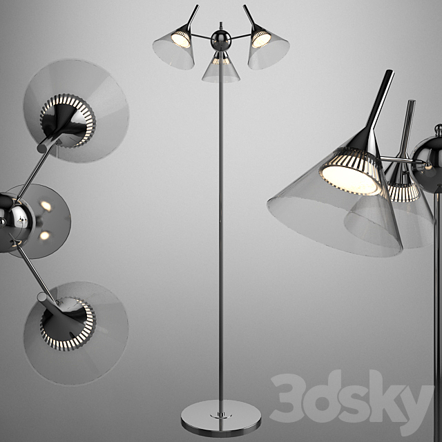 Floor lamp ST Luce _ CONO _ SL930.105.03 3DSMax File - thumbnail 3