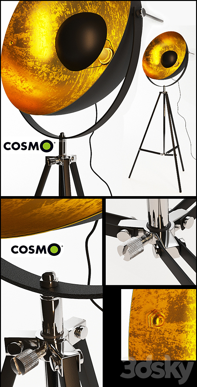 Floor lamp Studio 3DSMax File - thumbnail 2