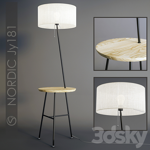 Floor lamp TRAZOS NORDIC Jy181 Floor Lamps 3DSMax File - thumbnail 1