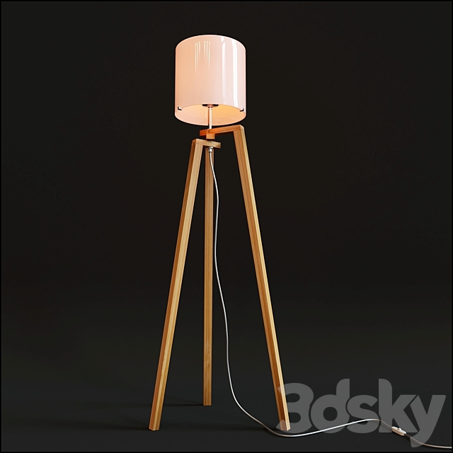 Floor lamp TREPAI 3DSMax File - thumbnail 1