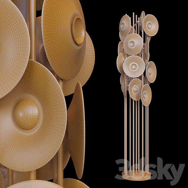 Floor Lamp Vargov® Design – LC0187 3DSMax File - thumbnail 2