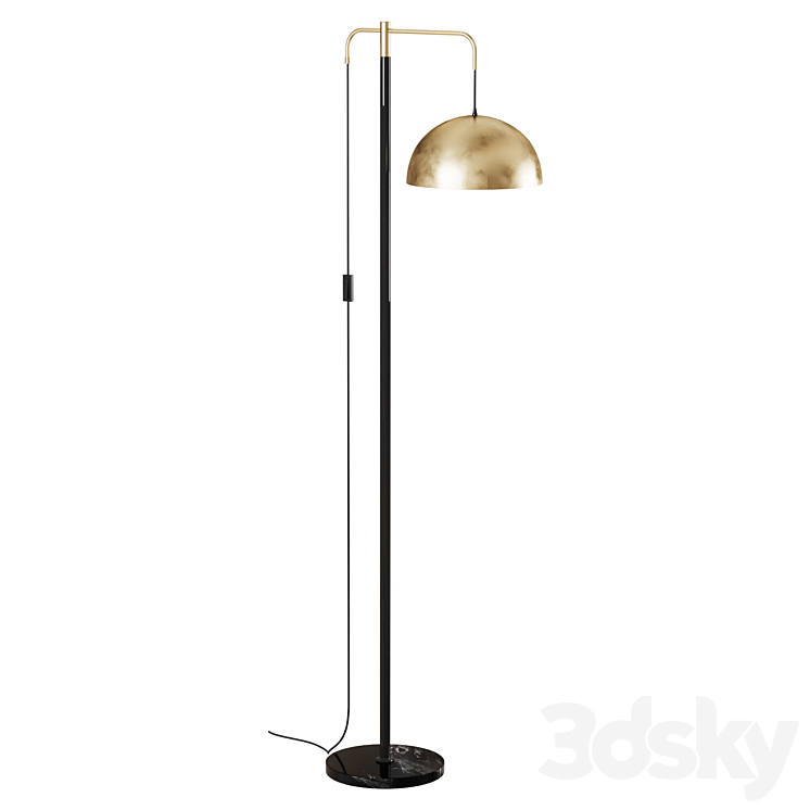 Floor lamp Vele Luce Hellion VL5704F01 3DS Max Model - thumbnail 3