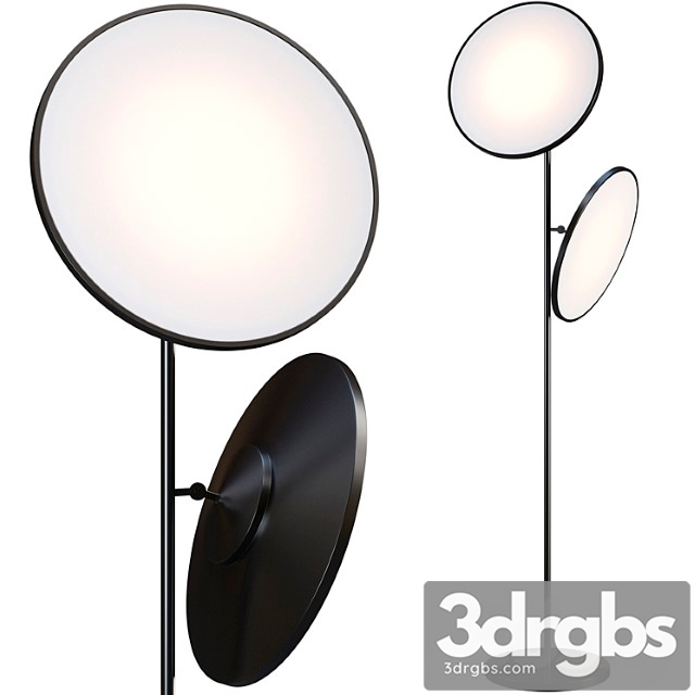 Floor lamp wooddi bulat - thumbnail 1