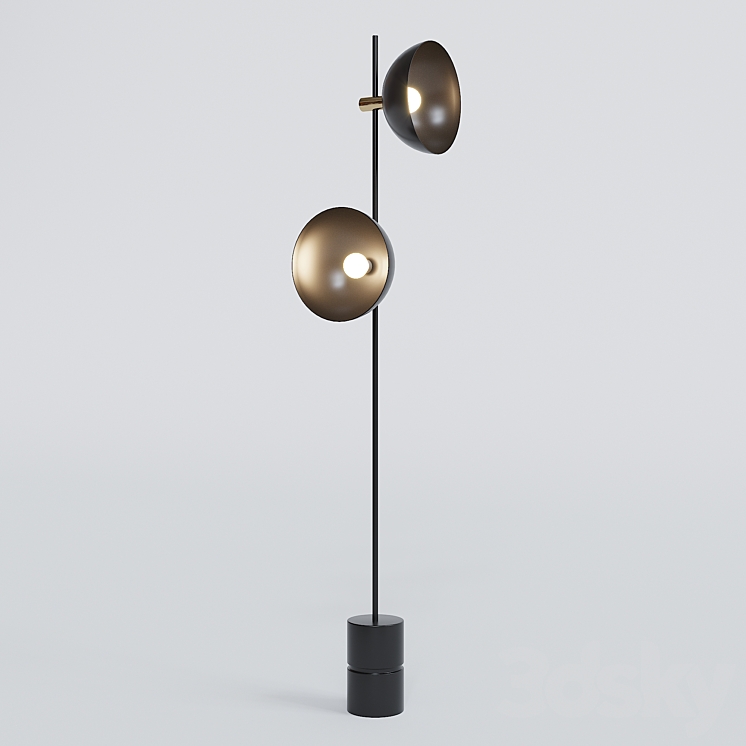 Floor lamp ZENA by Romatti 3DS Max - thumbnail 1