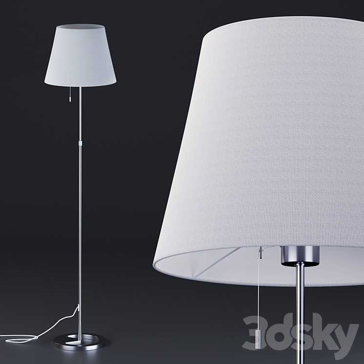 Floor lamp_NIFORS_IKEA 3DS Max - thumbnail 2