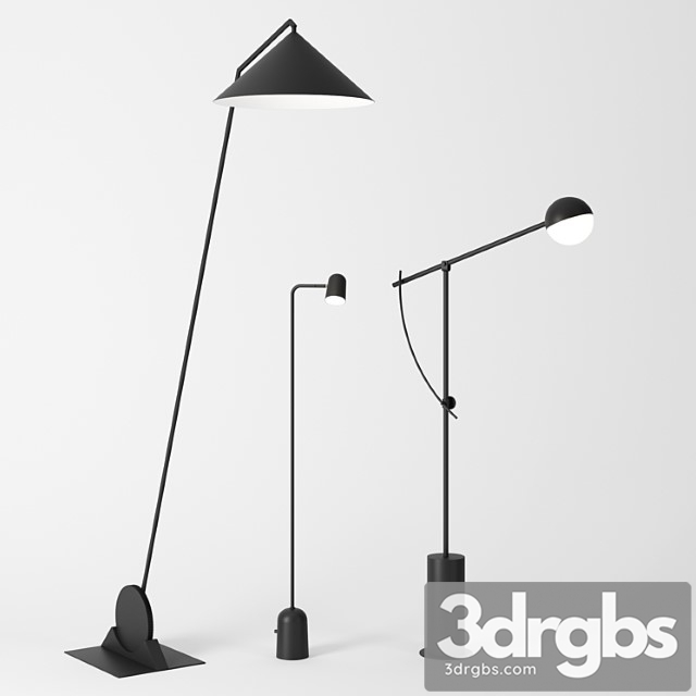 Floor Lamps By Northern 3dsmax Download - thumbnail 1