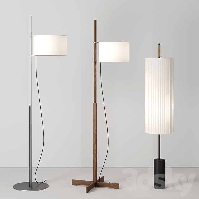 Floor lamps by Santa & Cole 3DSMax File - thumbnail 1