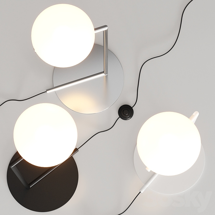 Flos Ic Lights F1 Floor Lamp 3DS Max - thumbnail 2