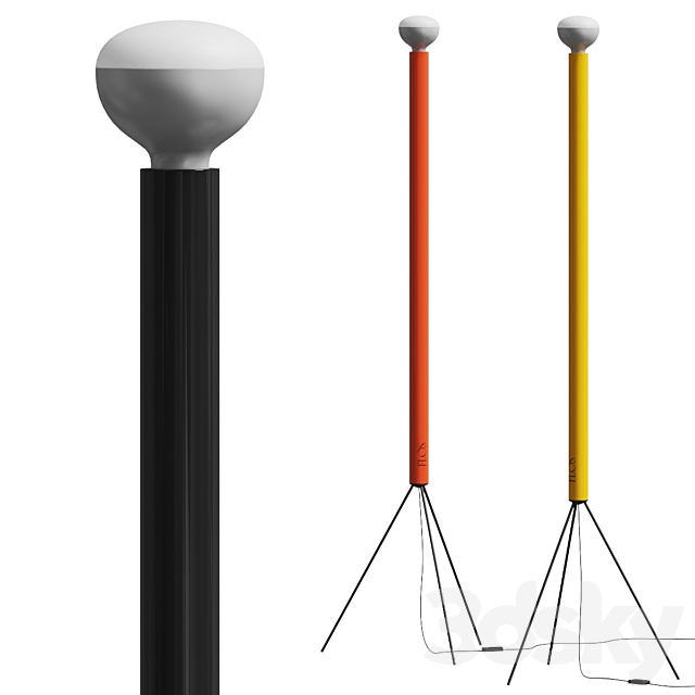 Flos Luminator Floor Lamp 3DSMax File - thumbnail 1