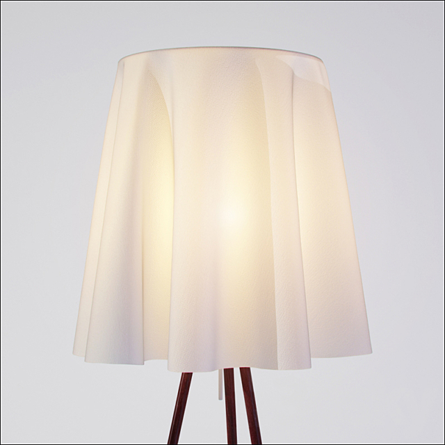 flos rosy angelis floor lamp 3ds Max - thumbnail 2