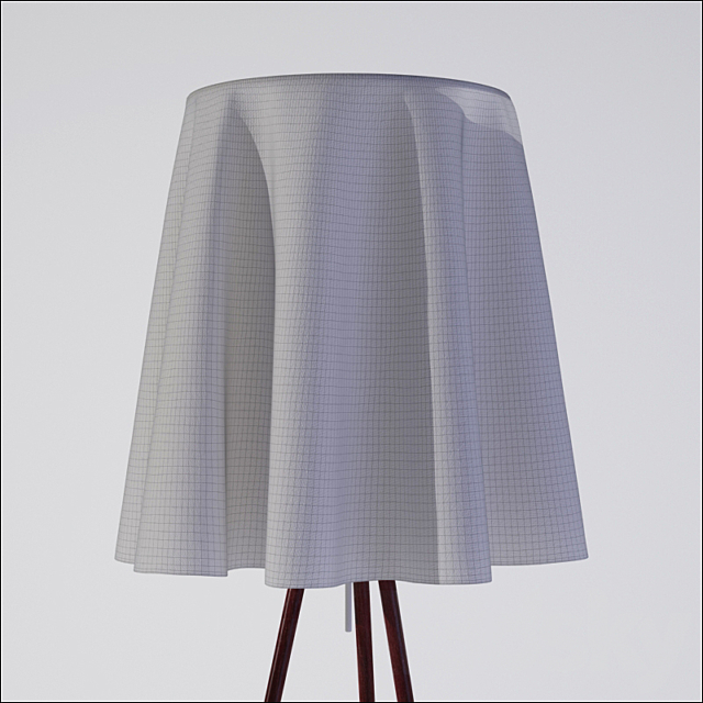 flos rosy angelis floor lamp 3ds Max - thumbnail 3