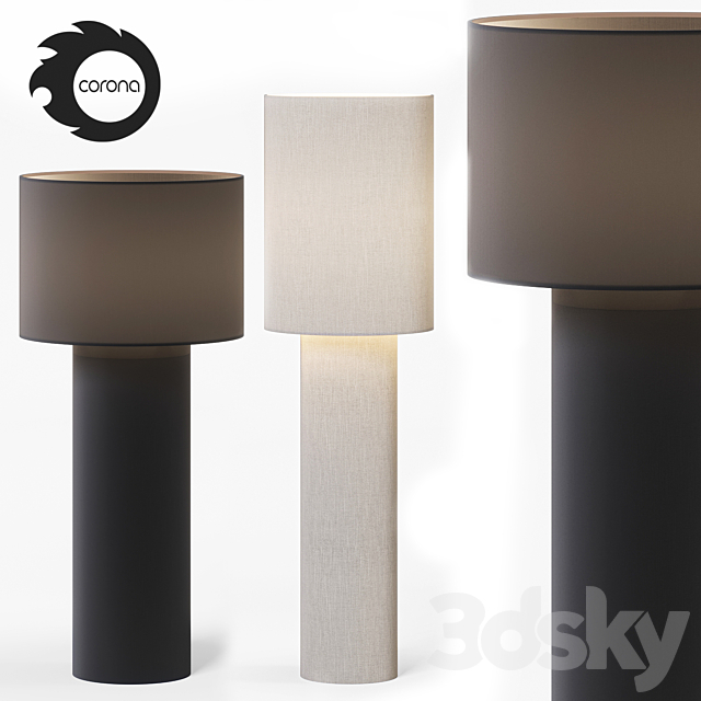 Foscarini for Diesel Pipe Floor Lamps 3DS Max Model - thumbnail 2