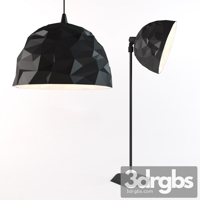 Foscarini Rock Suspension Lamp 3dsmax Download - thumbnail 1