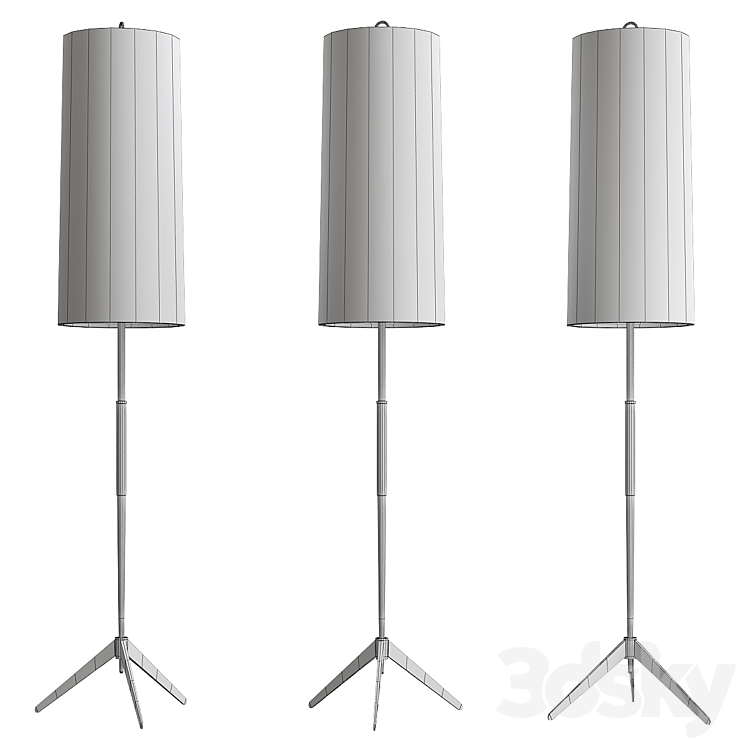 FRANKFORT FLOOR LAMP 3DS Max - thumbnail 2