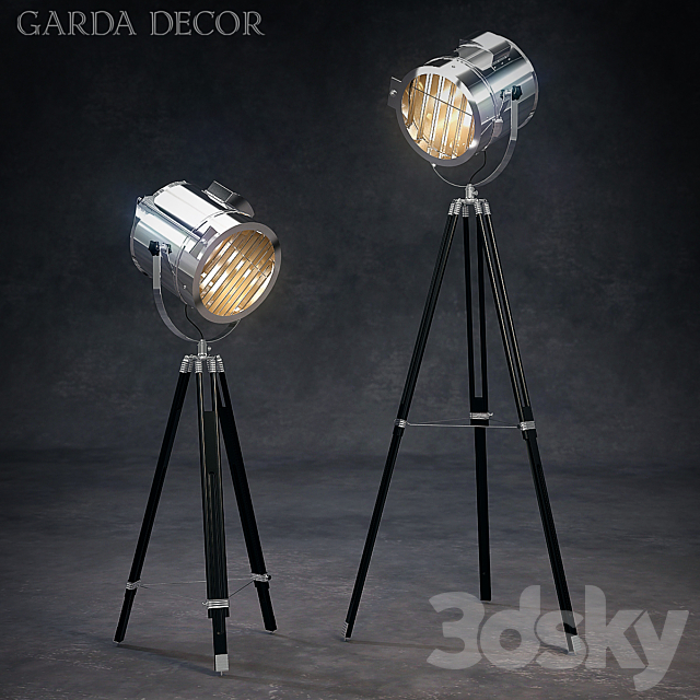 Garda Decor Lamp K2KM018F 3DSMax File - thumbnail 1