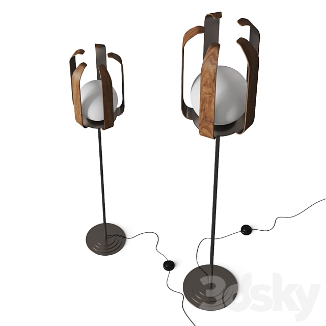 Giorgetti Inti Floor Lamps 3DSMax File - thumbnail 2