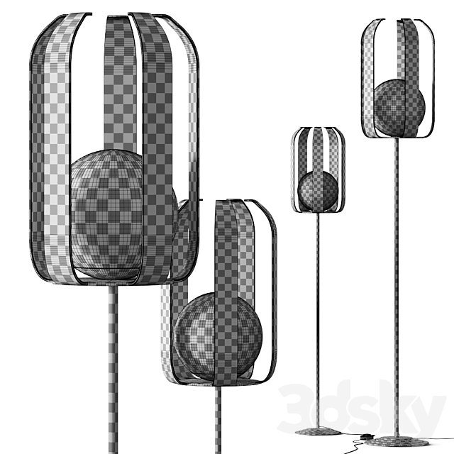 Giorgetti Inti Floor Lamps 3DSMax File - thumbnail 3