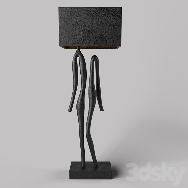 Girl Lamp by Atelier Van Lieshout 3DS Max - thumbnail 1