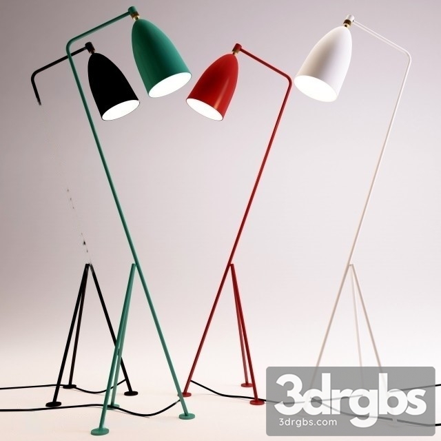 Grossman Grashoppa Floor Lamp 3dsmax Download - thumbnail 1