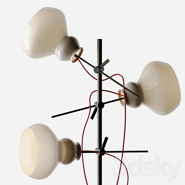 Ground lamp Arketipo Blob 3DSMax File - thumbnail 2