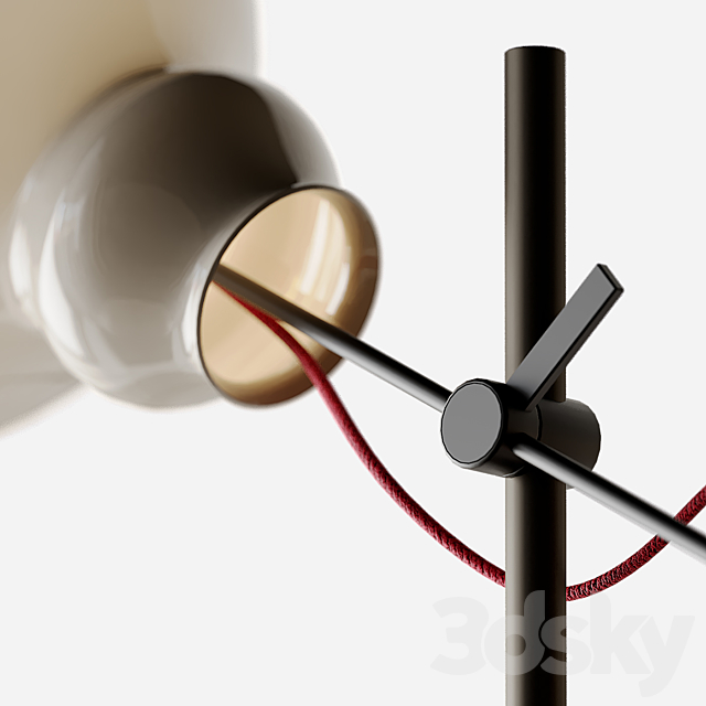 Ground lamp Arketipo Blob 3DSMax File - thumbnail 3