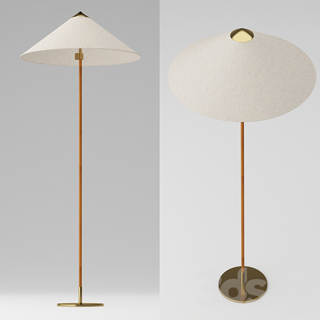 Gubi 9602 Floor Lamp 3DS Max Model - thumbnail 2