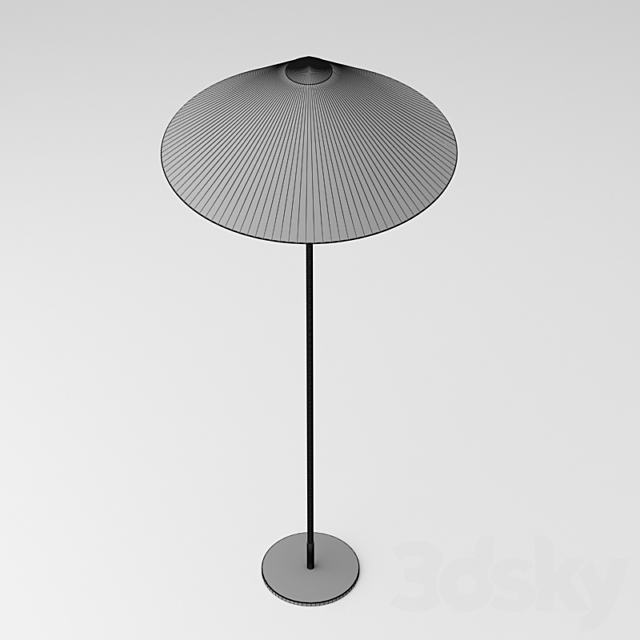 Gubi 9602 Floor Lamp 3DS Max Model - thumbnail 4