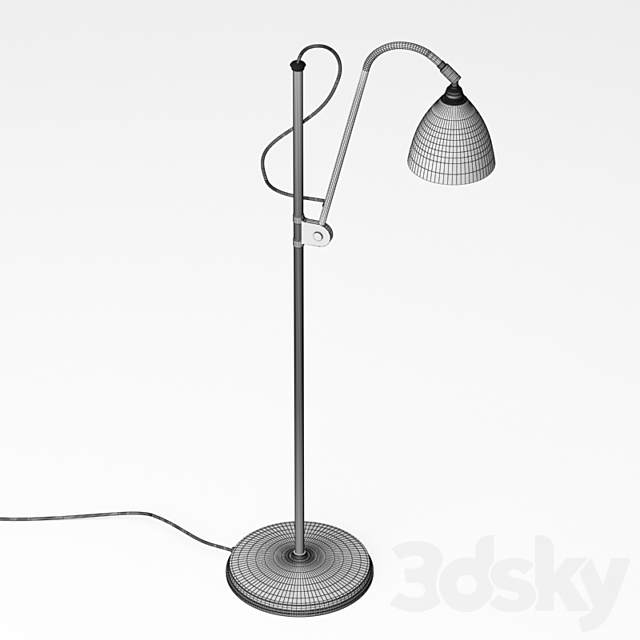 Gubi BL3 Floor Lamp 3DS Max Model - thumbnail 4