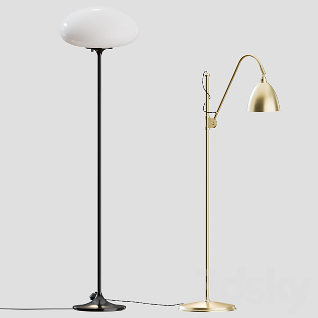 Gubi Floor Lamps Collection 02 3DSMax File - thumbnail 5