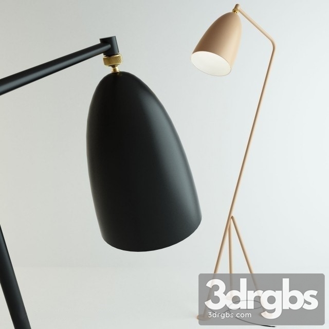 Gubi Grasshopper Lamp 3dsmax Download - thumbnail 1