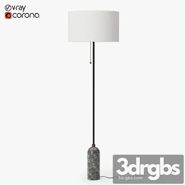 Gubi Gravity Floor Lamp 3dsmax Download - thumbnail 1