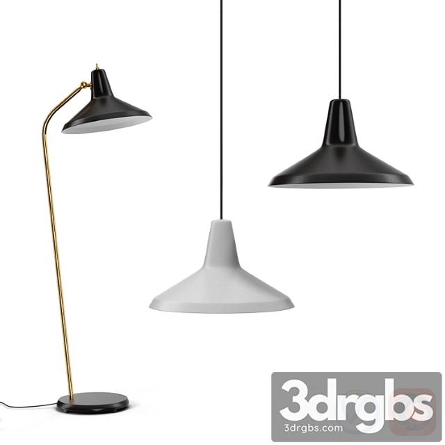 Gubi lampadaire g10 floor lamp - thumbnail 1