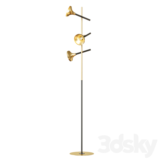 Hamilton Conte Tilda 2667 Floor Lamp 3DSMax File - thumbnail 1