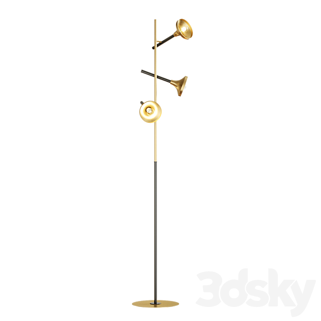 Hamilton Conte Tilda 2667 Floor Lamp 3DSMax File - thumbnail 2