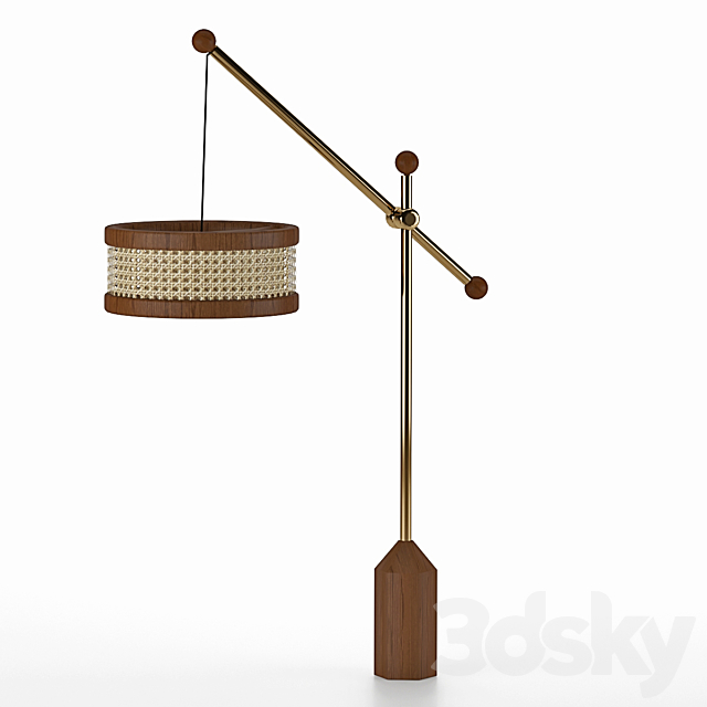 Hamilton FloorLamp 3DSMax File - thumbnail 1