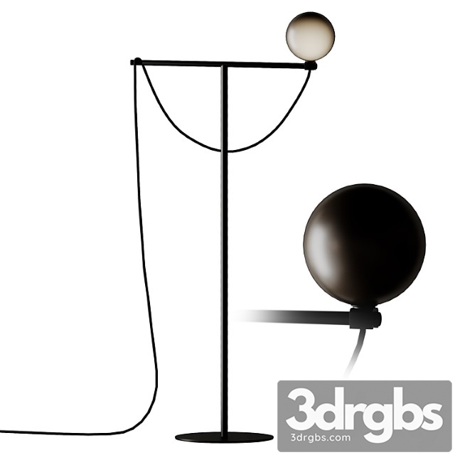 Handva?rk globe floor lamp black - thumbnail 1