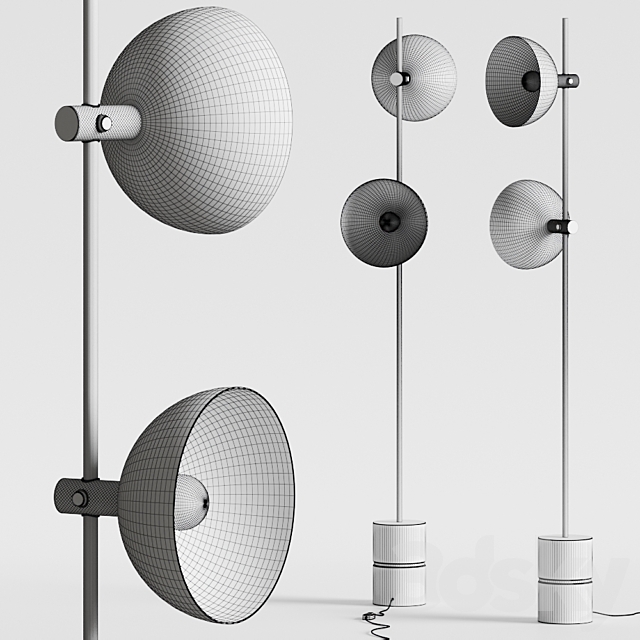 Handvark Studio _ Romatti Zena Floor Lamps 3DSMax File - thumbnail 3