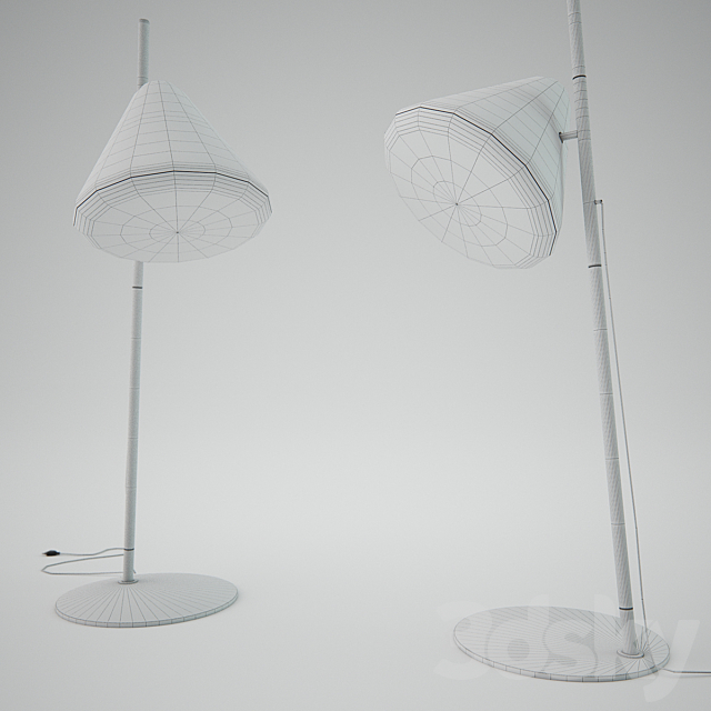 Hello Floor Lamp _ Normann Copenhagen 3ds Max - thumbnail 3