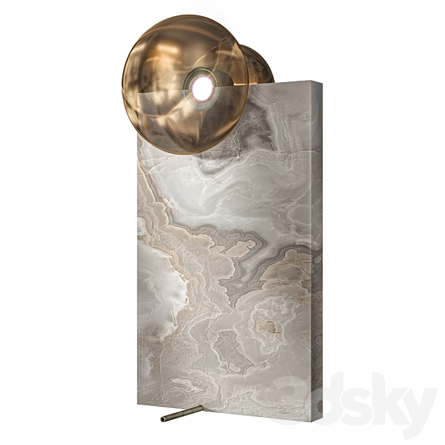 Henge Floyd Floor Lamp 3ds Max - thumbnail 2