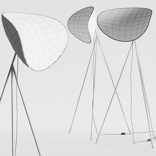 Hind Rabii Infinity Floor Lamp 3DSMax File - thumbnail 3