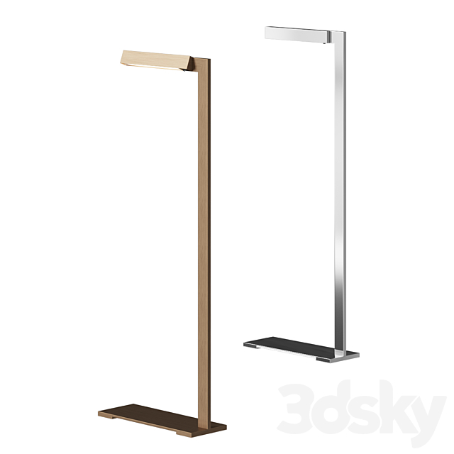 HOLLY HUNT Bar LED Reading Lamp 3DS Max Model - thumbnail 2