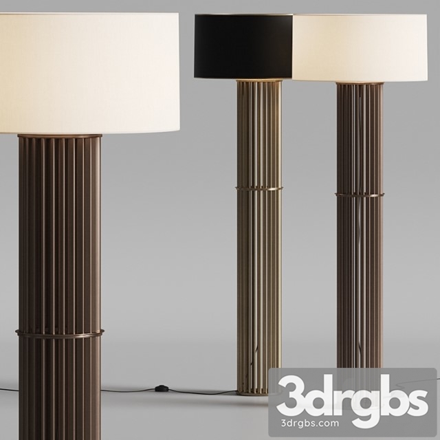 Hugues chevalier danton floor lamps - thumbnail 1